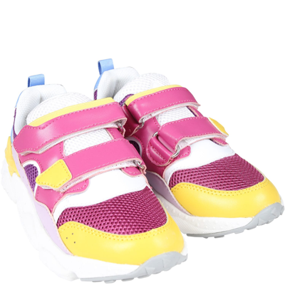 Shop Flower Mountain Multicolor Akio Sneakers For Girl