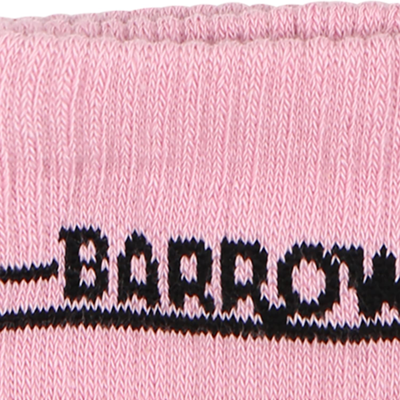 Shop Barrow Pink Socks For Girl With Smiley