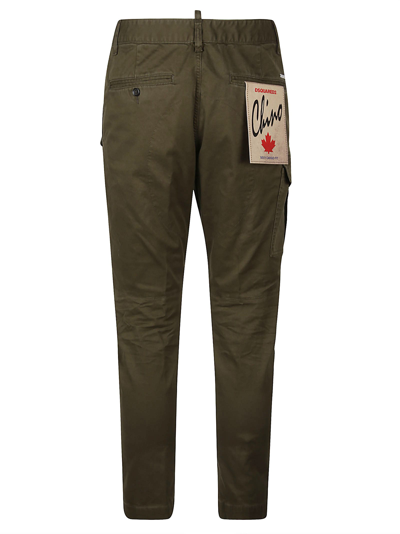 Shop Dsquared2 Sexy Cargo Pant In Military Green