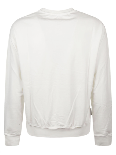Shop Family First Milano Box Logo Sweatshirt In White