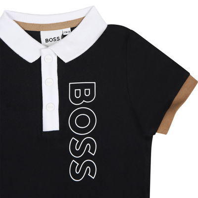 Shop Hugo Boss Multicolor Sport Suit Set For Baby Boy