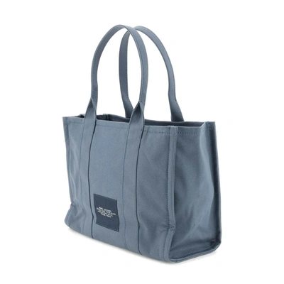 Shop Marc Jacobs Large Tote Bag In Blue Shadow
