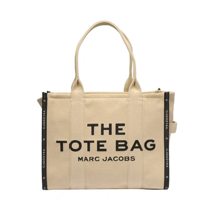 Shop Marc Jacobs Jacquard Bag In Warm Sand