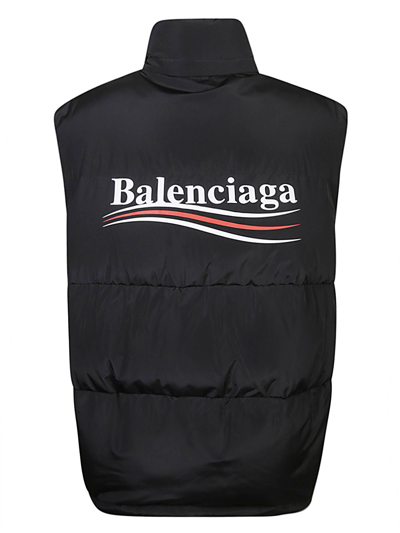 Shop Balenciaga Vest With Logo