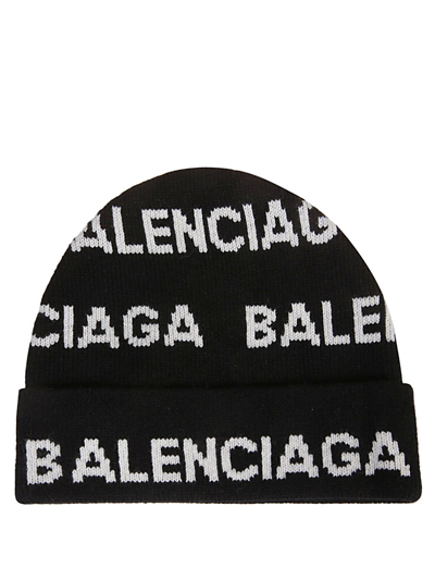 Shop Balenciaga Hat With Logo