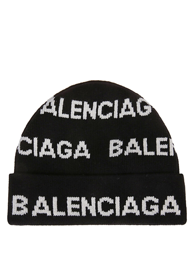 Shop Balenciaga Hat With Logo