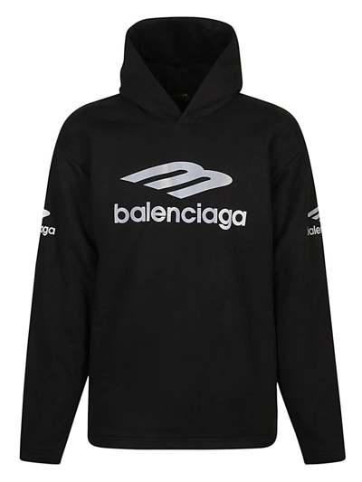 Shop Balenciaga Sweatshirt With Logo
