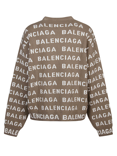 Shop Balenciaga Sweatshirt With Logo