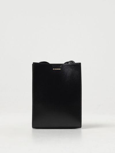 Jil Sander Small Tangle Shoulder Bag In Black