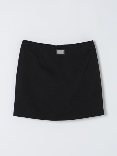 Shop Dolce & Gabbana Skirt  Kids Color Black