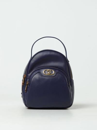 Shop Liu •jo Backpack Liu Jo Woman Color Blue