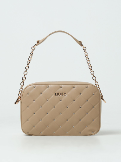 Liu •jo Shoulder Bag Liu Jo Woman Color Biscuit In Biscuit