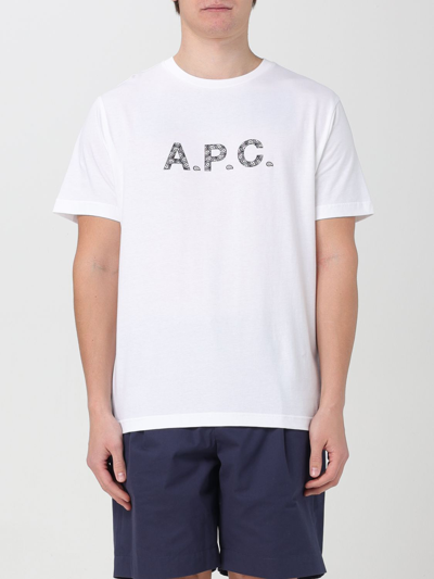 Shop Apc T-shirt A.p.c. Men Color Black