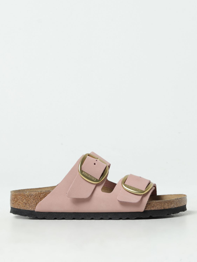Shop Birkenstock Flat Sandals  Woman Color Pink