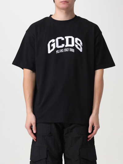 Shop Gcds T-shirt  Men Color Black