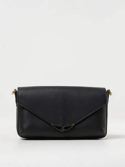 Shop Zadig & Voltaire Shoulder Bag  Woman Color Black