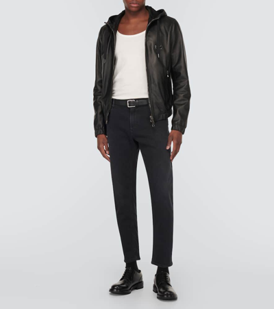 Dolce & Gabbana Dg Essentials Slim-fit Jeans In Blue