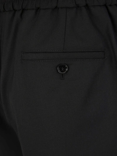 Shop Ami Alexandre Mattiussi Ami Paris Wool Formal Bermudas Shorts In Negre