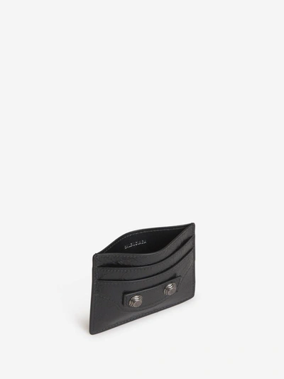 Shop Balenciaga Le Cagole Card Holder In Negre