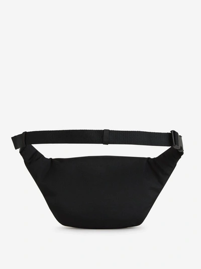 Shop Balenciaga Logo Canvas Belt Bag In Negre