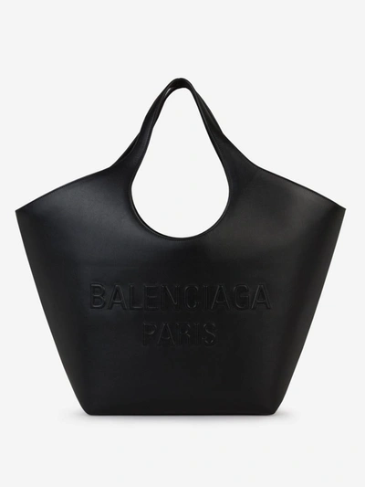 Shop Balenciaga M Mary-kate Tote Bag In Negre