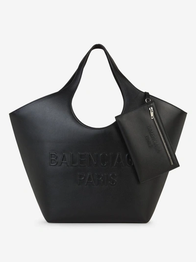 Shop Balenciaga M Mary-kate Tote Bag In Negre