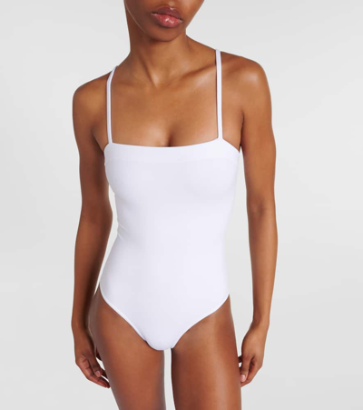 Eres Aquarelle Swimsuit In Blanc