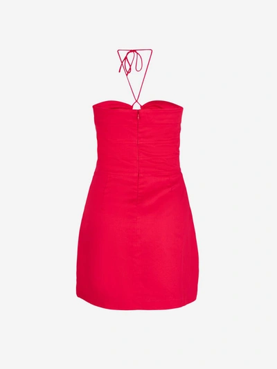 Shop Cult Gaia Laura Mini Dress In Vermell