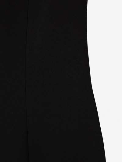 Shop Givenchy Monogram Mini Dress In Negre