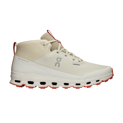 Pre-owned On Cloudroam Waterproof 'ice Flare' In Cream