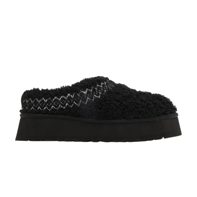 Pre-owned Ugg Wmns Tazz Braid Slipper 'black'
