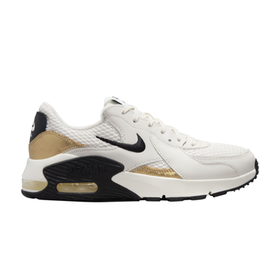 Pre-owned Nike Wmns Air Max Excee 'phantom Metallic Gold' In Cream