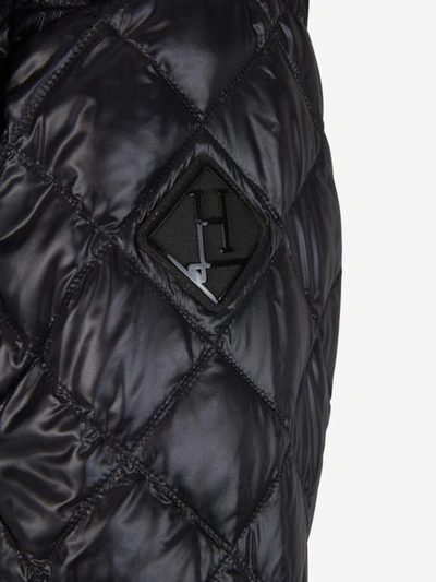 Shop Herno Padded Bomber Jacket In Negre