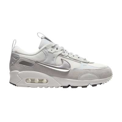 Pre-owned Nike Wmns Air Max 90 Futura 'pure Platinum Metallic Silver' In White