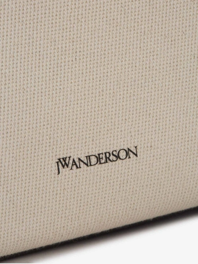 Shop Jw Anderson J.w. Anderson Corner Shoulder Bag In Crema