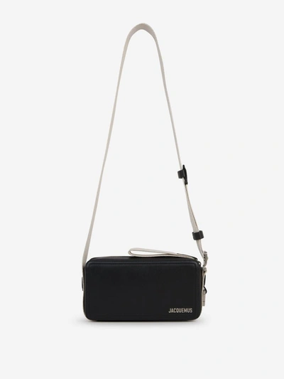 Shop Jacquemus Le Cuerda Horizontal Bag In Negre