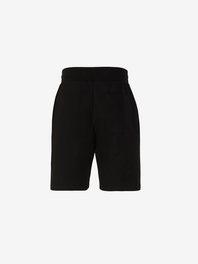 Shop John Elliott Cotton Plain Bermuda Shorts In Negre