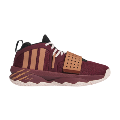 Pre-owned Adidas Originals Dame 8 Extply 'legends Unleased - Foo Lion' In Red