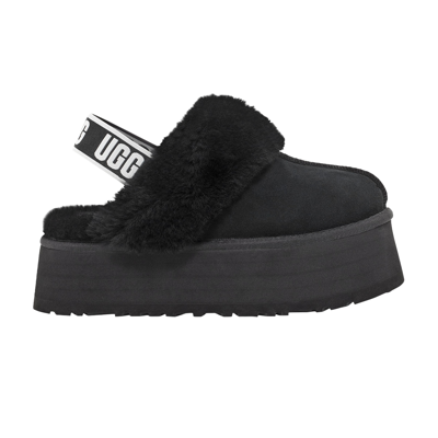 Pre-owned Ugg Wmns Funkette Slipper 'black'