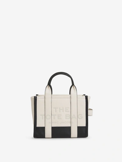 Shop Marc Jacobs S Colorblock Tote Bag In Crema