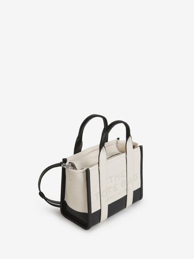 Shop Marc Jacobs S Colorblock Tote Bag In Crema