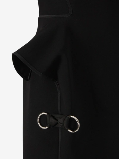 Shop Maticevski Mannerism Midi Dress In Negre