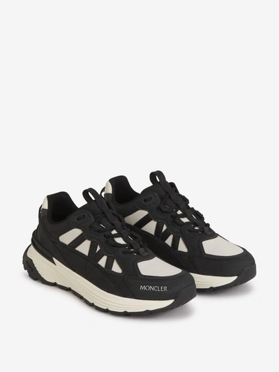 Shop Moncler Lite Runner Sneakers In Negre