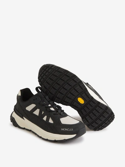 Shop Moncler Lite Runner Sneakers In Negre