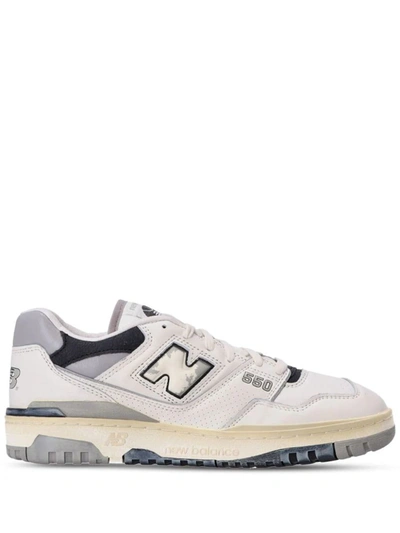 Shop New Balance Sneakers In Off White/grey