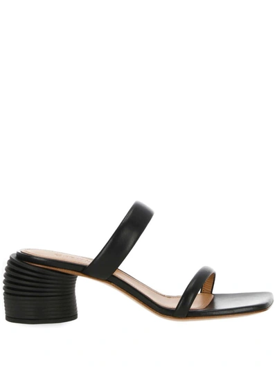 Shop Off-white Off White Sandals In Black