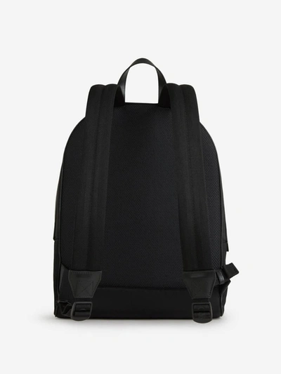 Shop Off-white Embroidered Logo Backpack In Negre