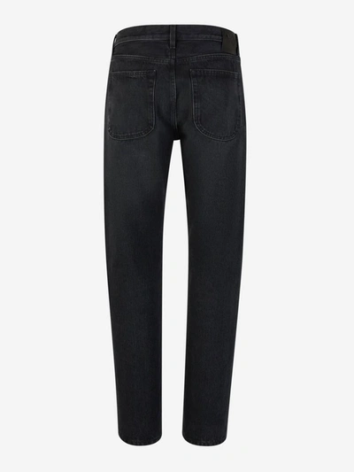 Shop Off-white Vintage Tapered Jeans In Negre