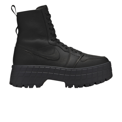 Pre-owned Air Jordan Wmns  1 High Brooklyn 'triple Black'