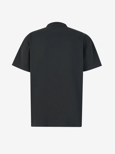 Shop Palm Angels Dice Game T-shirt In Negre